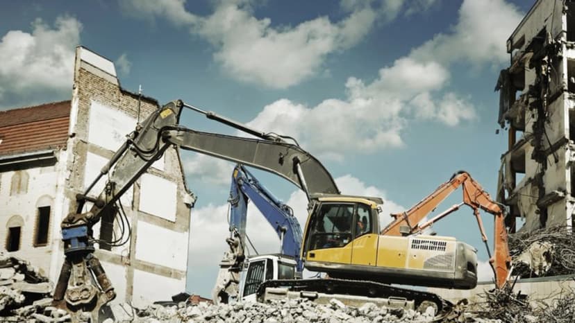 REMOVAL AND HAULING OF RUBBLE, CONSTRUCTION AND DEMOLISHING DEBRIS